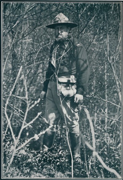 Kortesori Snowden. Rajoittajien legioonan osasto, n. 1908 tekijältä Illustrations Bureau