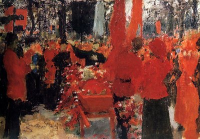 "Vallankumouksellisten hautajaiset, 1905", n. 1900-1930 tekijältä Ilya Efimovich Repin