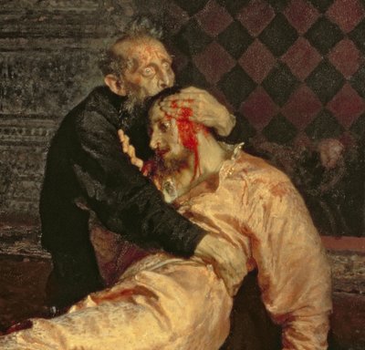 Ivan Julma ja hänen poikansa 16. marraskuuta tekijältä Ilya Efimovich Repin