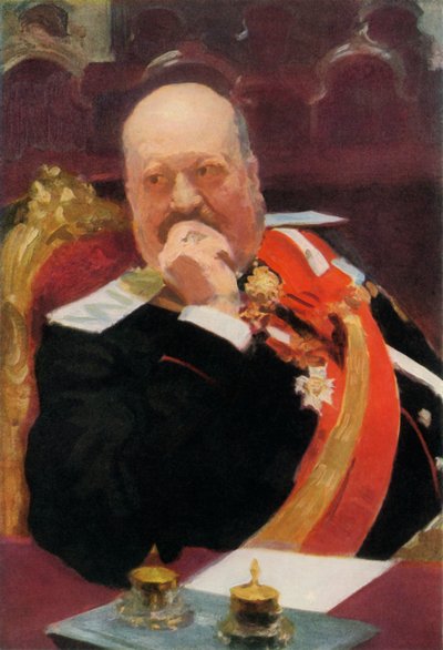 "A. P. Ignatjevin muotokuva", 1902, 1965. tekijältä Ilya Efimovich Repin