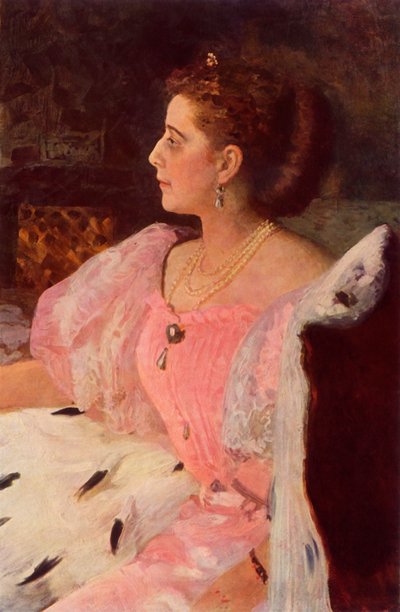 "Mme Golovinan muotokuva", 1896, 1965. tekijältä Ilya Efimovich Repin