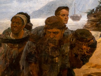 TORNIT RAJOITTAVAT FORDIA (yksityiskohta) tekijältä Ilya Efimovich Repin