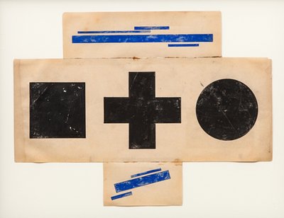 Suprematistinen malli, noin 1921 tekijältä Ilya Grigorevich Chashnik