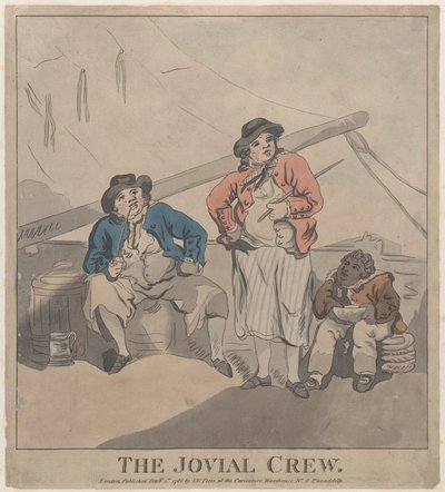 The Jovial Crew, 1. lokakuuta 1786, 1. lokakuuta 1786. tekijältä Imitator of Thomas Rowlandson.