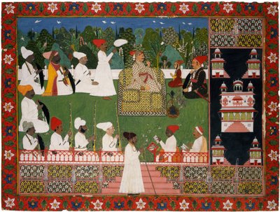 Ajit Singh 16781724, Jodhpurin Maharaja, 1700-luvun puoliväli. tekijältä Indian Art