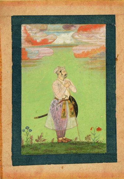 Mughal upseeri, n. 1650 tekijältä Indian Art