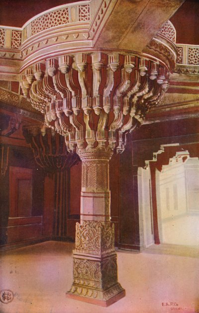 Agra: Chausath Khamba, Fatehpur Sikri, Agra (värikuva). tekijältä Indian photographer