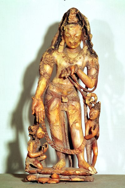 Avalokitesvara-hahmo, Kashmirista tekijältä Indian School