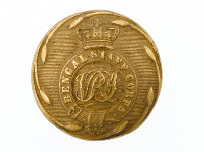 Button, Bengal Staff Corps, 1861-1876 tekijältä Indian School