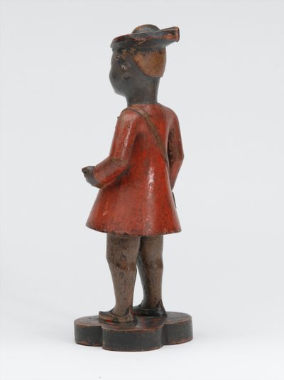 Veistetty puinen Companyn kouluhahmo Madrasin armeijan sepoysta, noin 1785 tekijältä Indian School