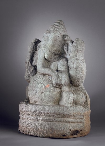 Ganesha, 1100-1300-luku (graniitti) tekijältä Indian School
