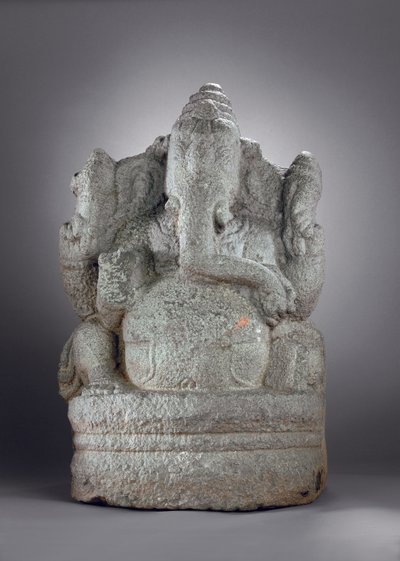 Ganesha, 1100-1300-luku (graniitti) tekijältä Indian School