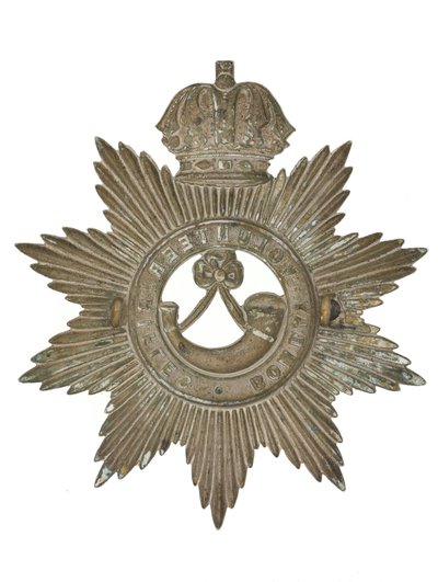 Kypärämerkki, Bombay Volunteer Rifles, 1877-1901 tekijältä Indian School