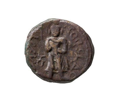 Kushan Coin, AD 127-155 (kupari) tekijältä Indian School