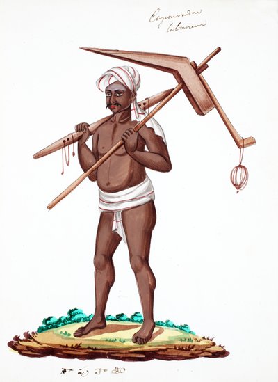 Työmies (wc paperilla) tekijältä Indian School