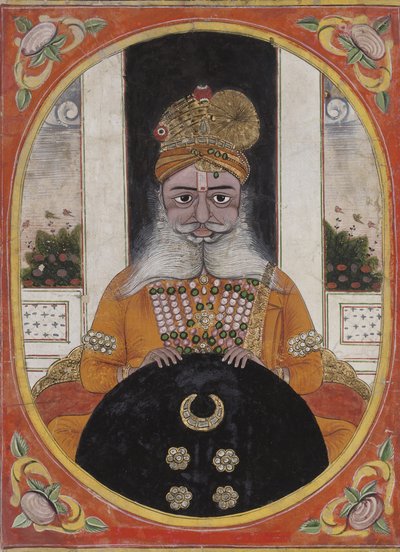 Maharaja Sardar Singh, Bikanerin hallitsija, 1851-71 tekijältä Indian School