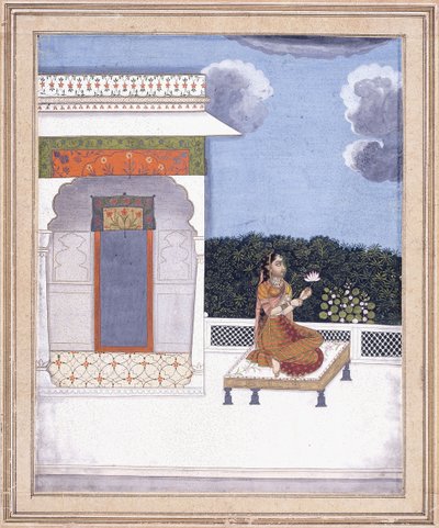 Malasri Ragini, n. 1760-70 tekijältä Indian School