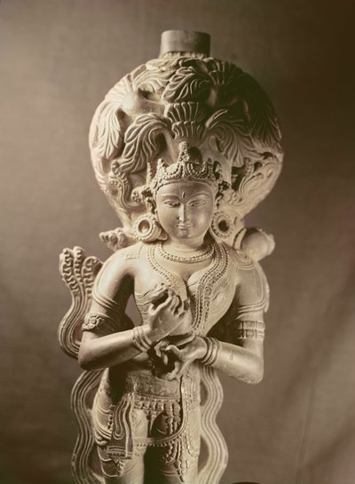 Gangan patsas, Mahanad, Bengal, Sena-dynastia (1050-1202) tekijältä Indian School