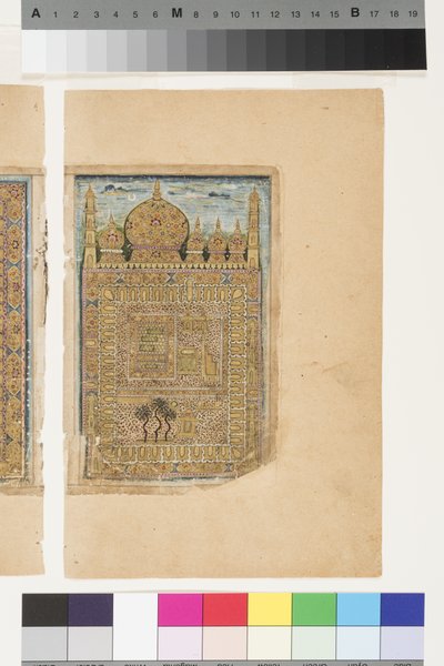 Profeetan hauta Medinassa, noin 1660 tekijältä Indian School