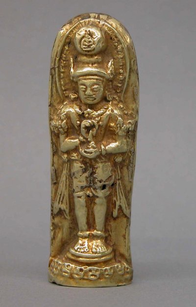Bhairavan veistos, n. 1300 (kulta) tekijältä Indonesian School