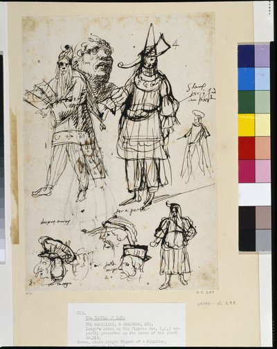 Näyttelijät "Rakkauden temppelissä" tekijältä Inigo Jones