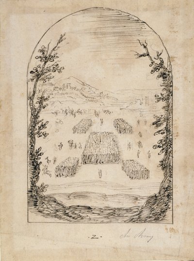 Armeija (kynä ja muste paperille) tekijältä Inigo Jones