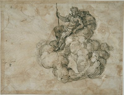 Apollo (kynä ja muste paperille) tekijältä Inigo Jones