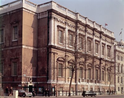 Juhlatalo, Whitehall, rakennettu vuonna 1622 (katso myös 122651) tekijältä Inigo Jones