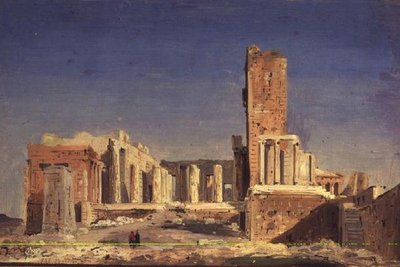 Akropolis tekijältä Ippolito Caffi