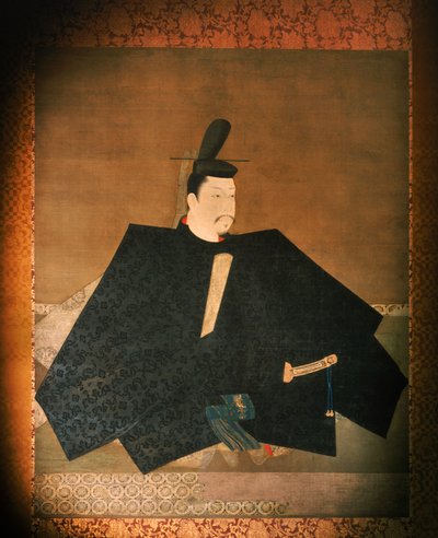 Shogun Minamoto Yoritomon muotokuva buddhalaisessa temppelissä, 2005 (kuva). tekijältä Ira Block