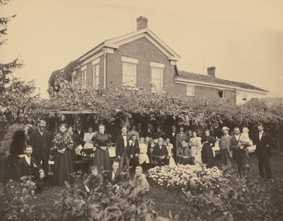 Perhemuotokuva, lähellä Meadvilleä, Pennsylvania,1885-1889 (kuva) (kuva) tekijältä Ira E. Hall