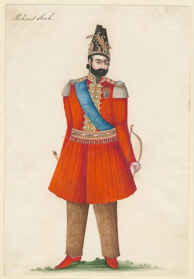 Mohammad Shah Qajar 1808-1848, Persian kuningas, 1835 tekijältä Iranian Master