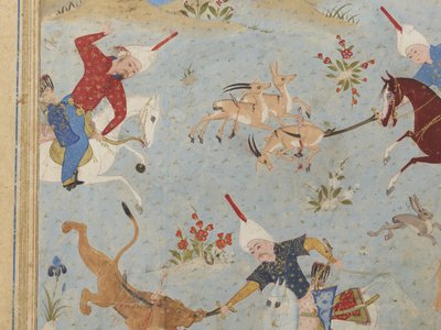 Folio Khamsasta tekijältä Iranian School
