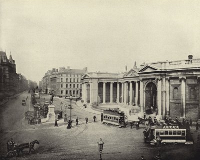 Bank of Ireland, entinen parlamenttitalo, Dublin (m/w kuva) tekijältä Irish Photographer