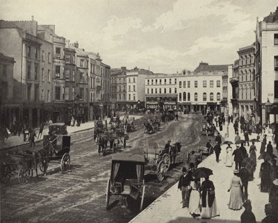 Patrick Street, Cork City (m/w kuva) tekijältä Irish Photographer