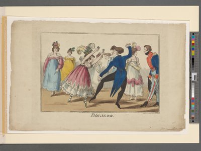 Boliero, n. 1800-09 (käsinvärinen kaiverrus) tekijältä Irish School