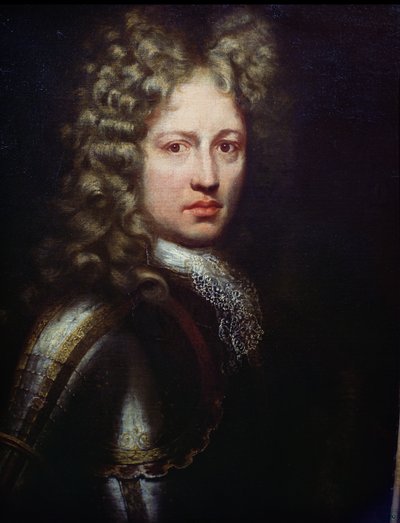 Patrick Sarsfieldin muotokuva, Lucanin jaarli (k. 1693), irlantilainen jakobiitti ja sotilas tekijältä Irish School