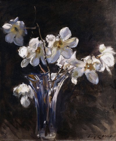 Magnoliat maljakossa tekijältä Irving Ramsay Wiles