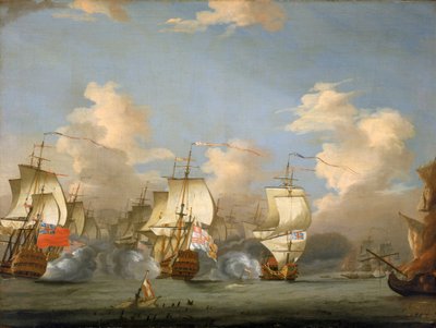 Cape Passaron taistelu tekijältä Isaac (attr. to) Sailmaker