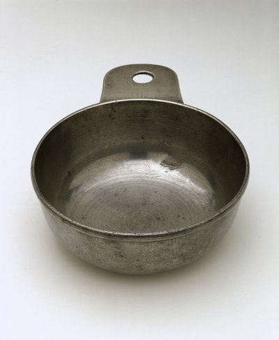 Porringer, c. 1770-1807 (tina) tekijältä Isaac (attr.to) Jackson