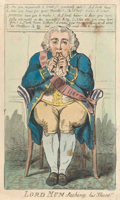 Lord Mum imee peukaloaan tekijältä Isaac Cruikshank