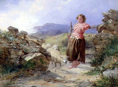 Pieni paimentyttö tekijältä Isaac Henzell