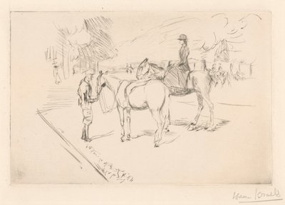 Amazon avustajan kanssa tekijältä Isaac Israels (signed by artist)