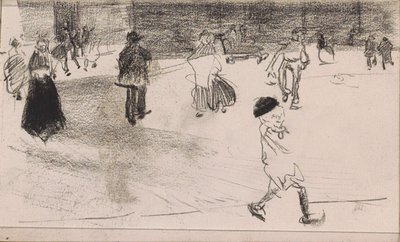 Hahmoja kadulla tekijältä Isaac Israels