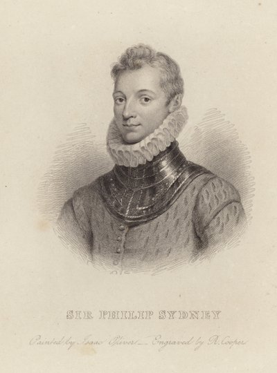 Sir Philip Sidney tekijältä Isaac Oliver