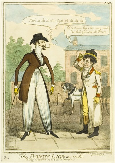 Dandy Lion eksoottinen viime aikoina löydetty tallin pihalta tekijältä Isaac Robert Cruikshank