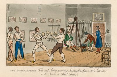 Itsepuolustuksen taito tekijältä Isaac, Robert and George Cruikshank