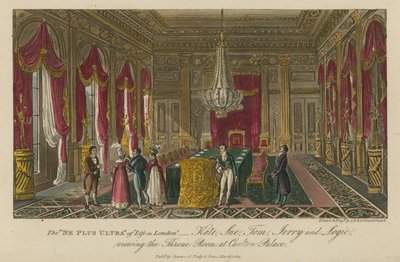 Lontoon elämän "Ne Plus Ultra". tekijältä Isaac, Robert and George Cruikshank