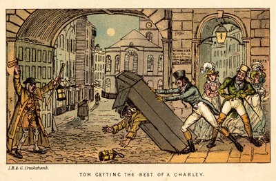 Tom saa parhaan mahdollisen Charleysta tekijältä Isaac, Robert and George Cruikshank