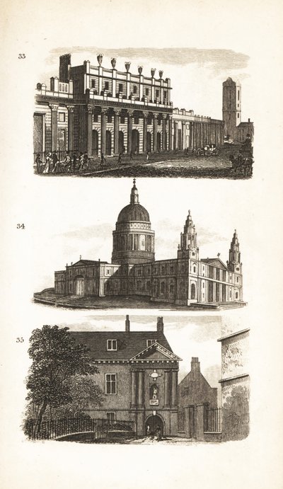 Bank of England, St Paulin katedraali ja Blue-Cat School tai Christ